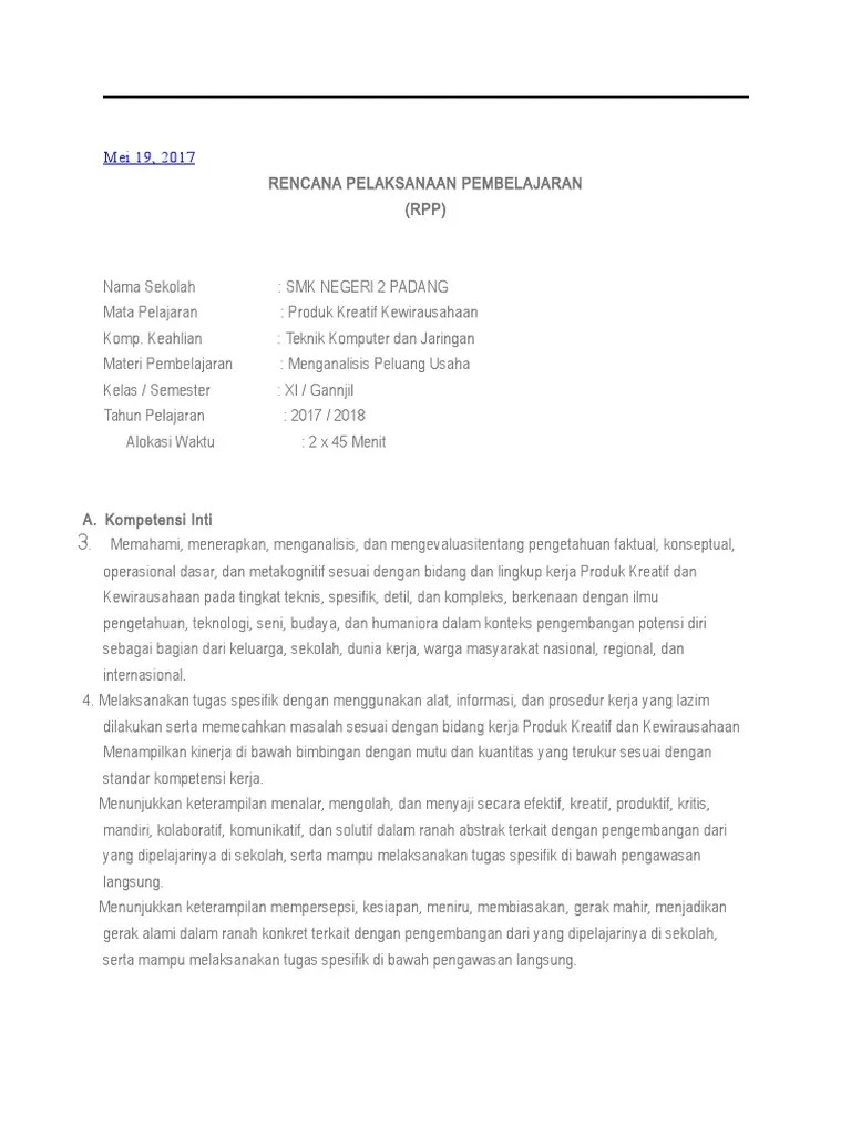 Analisis Peluang Usaha | PDF