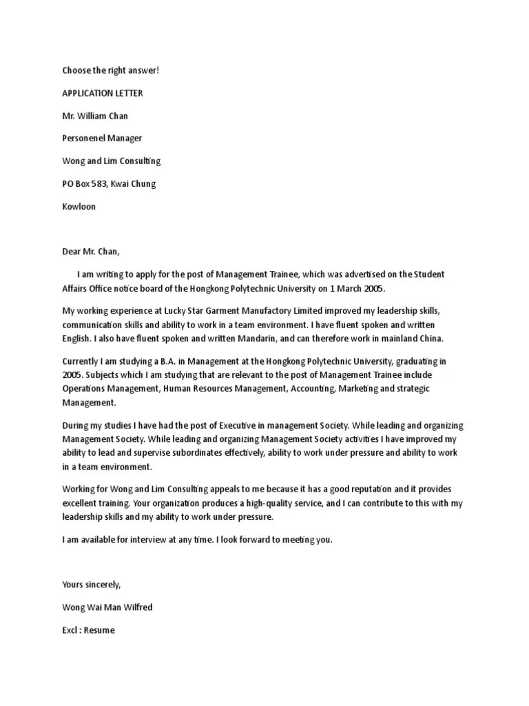 Simak soal application letter terbaru 2021 bahasa inggris kelas 12 sma semester 1 lengkap dengan kunci jawaban. Soal Latihan Application Letter Revisi Id