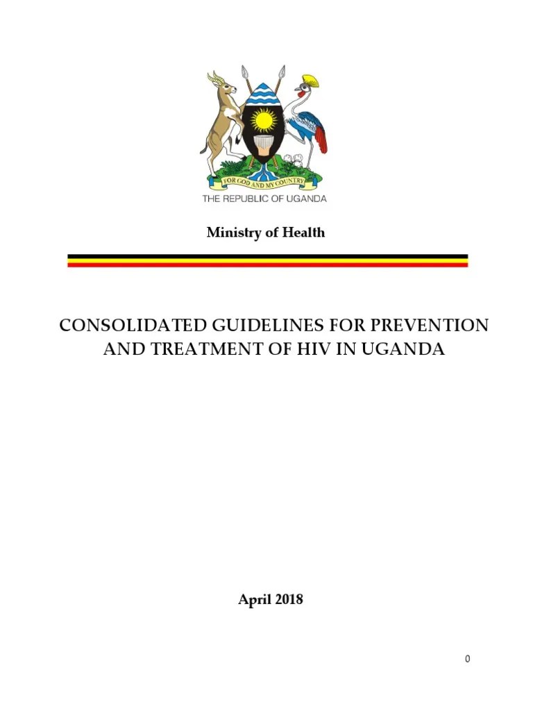 Hiv Guidelines April 2018-2 PDF | PDF | Management Of Hiv/Aids | Hiv/Aids