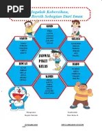 Contoh struktur organisasi kelas yang kreatif dari origami . Struktur Kelas Jadwal Piket Baru Pdf