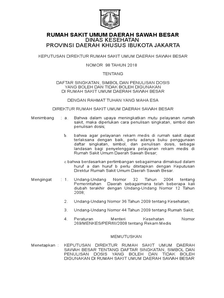 Tak mampu kita menghindar dari sk camat, apa itu? Sk Daftar Singkatan Dan Simbol Pdf