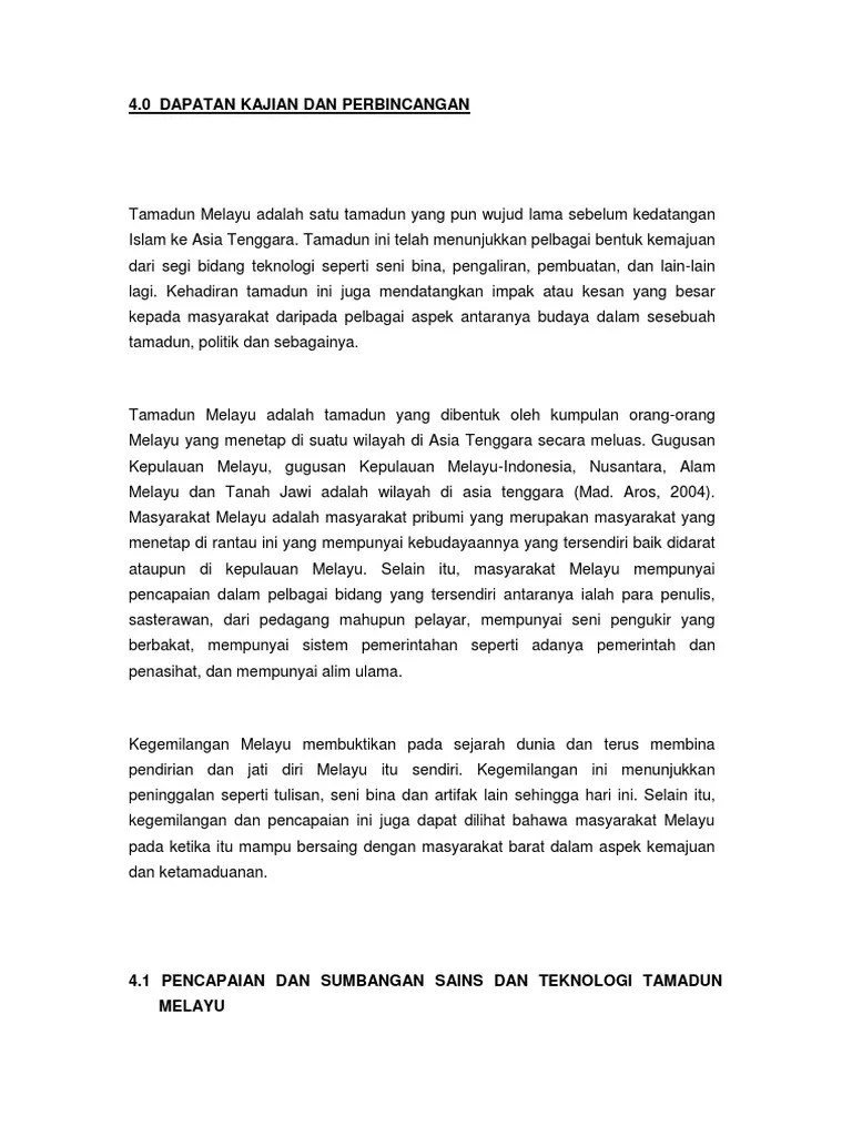Contoh Dapatan Kajian Dan Perbincangan : Ctu Kajian Lapangan Ctu Tamadun Islam Tamadun Asia Tajuk Ancaman Liberalisme Di Malaysia Kajian Studocu