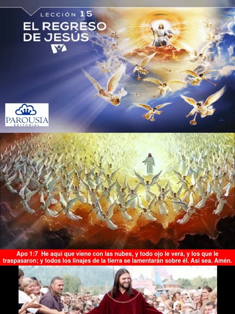 La Segunda Venida El Regreso De Jesus Leccion 15 BIBLIA FACIL APOCALIPSIS | PDF