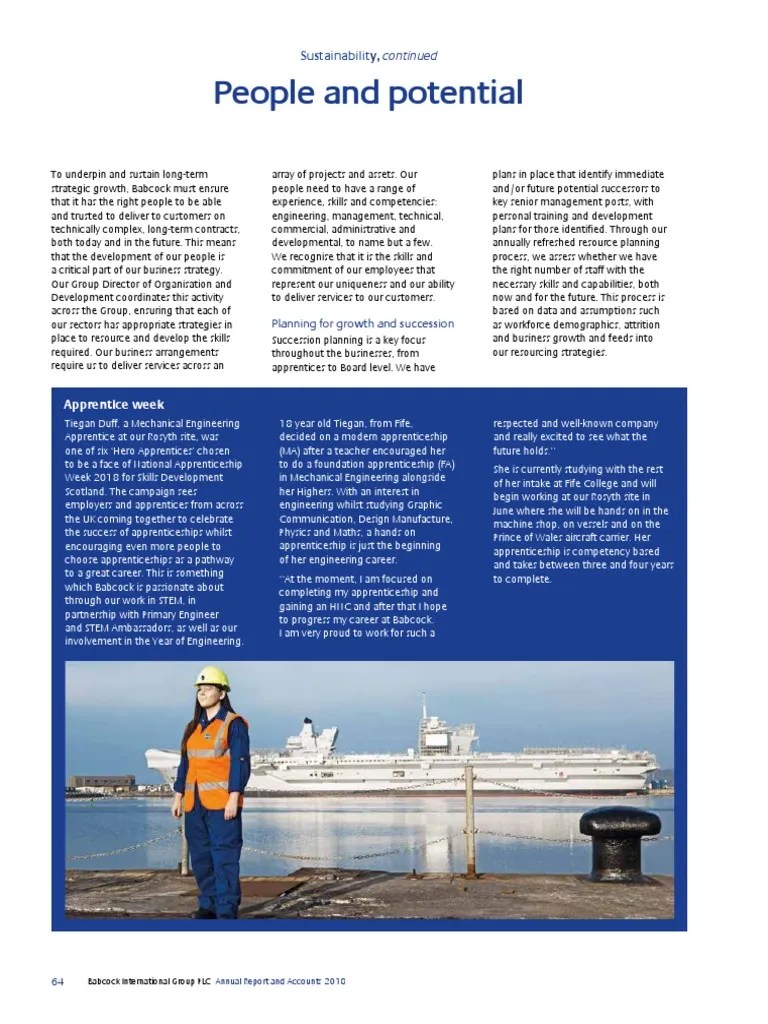 Babcock Ara 2018 People And Potential Apprenticeship