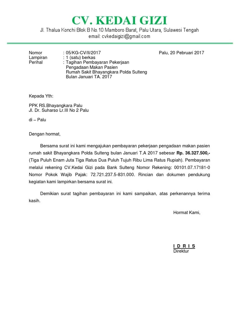 Surat Penagihan | PDF