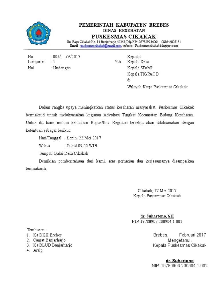 Surat undangan sendiri terdiri dari surat undangan resmi dan surat undangan tidak resmi. SURAT Undangan Kegiatan Advokasi
