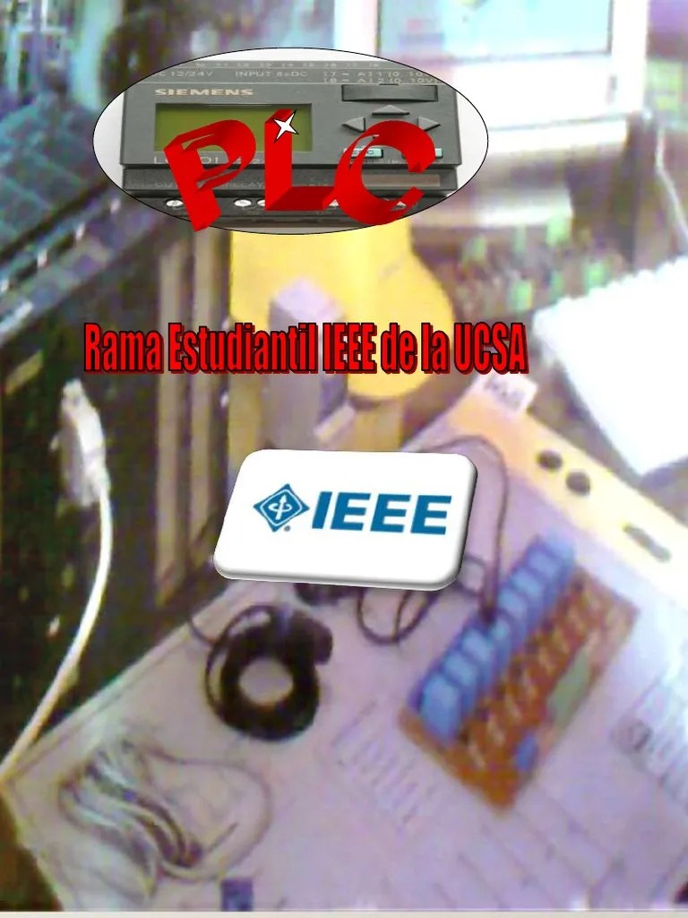 Manual PLC General-IEEE PDF | PDF | Controlador Lógico Programable | Automatización