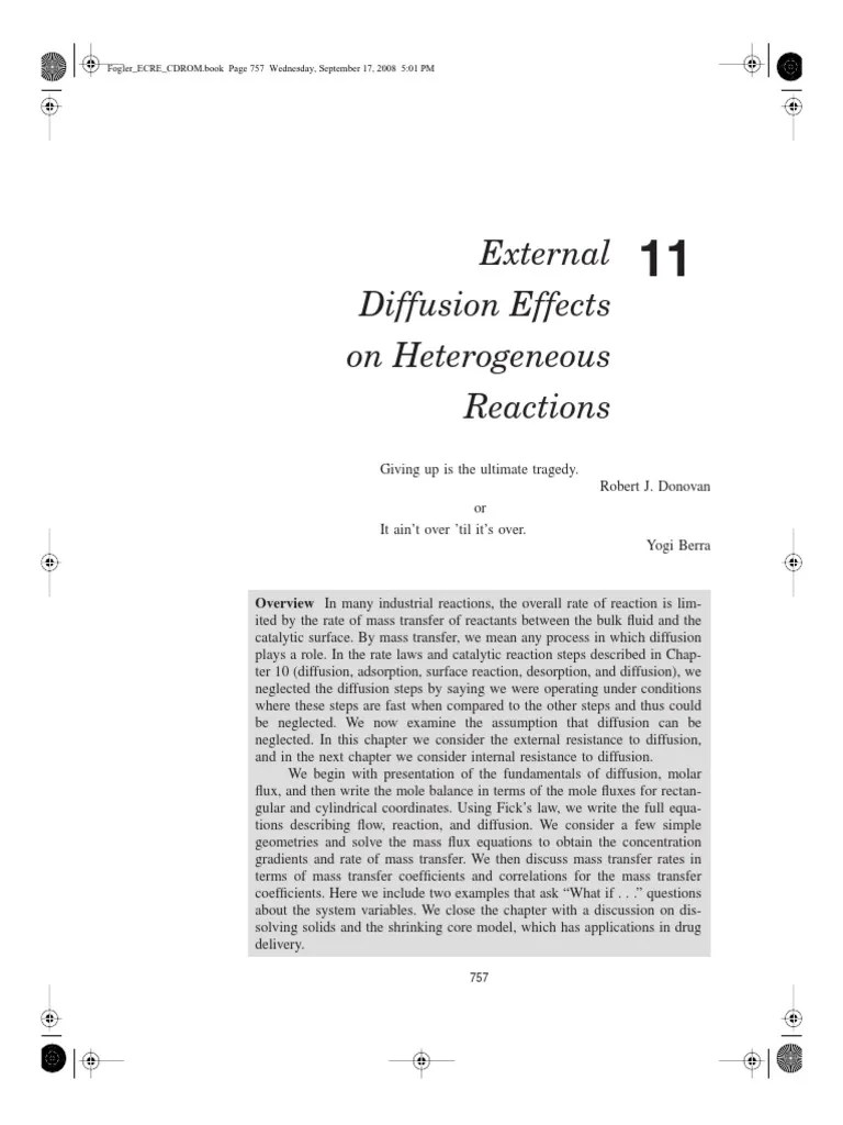 Chapter11 PDF | PDF | Diffusion | Flux
