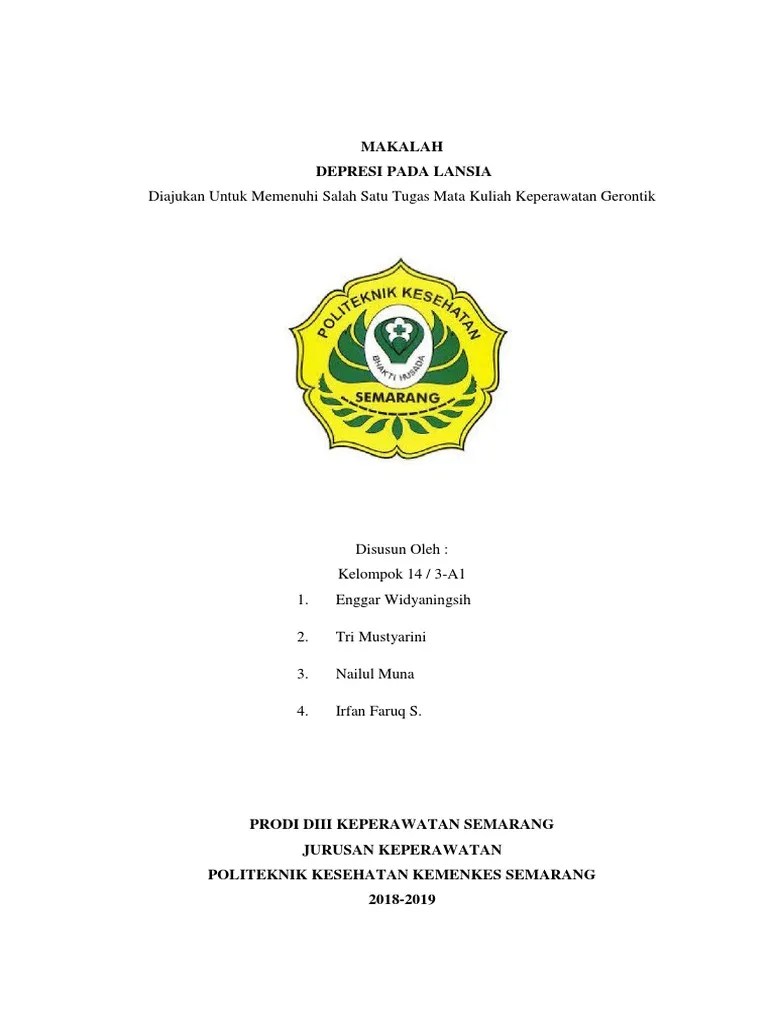 Depresi Pada Lansia | PDF