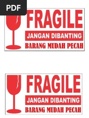 Home » fragile stickers / mudah pecah sticker fragile label. Awas Pecah Pdf