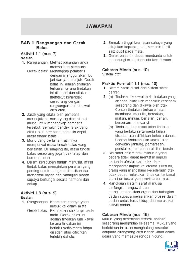 Jawapan buku teks sains t3 by kembara08. Lampiran Jawapan Bukutekssainstg3 Pdf