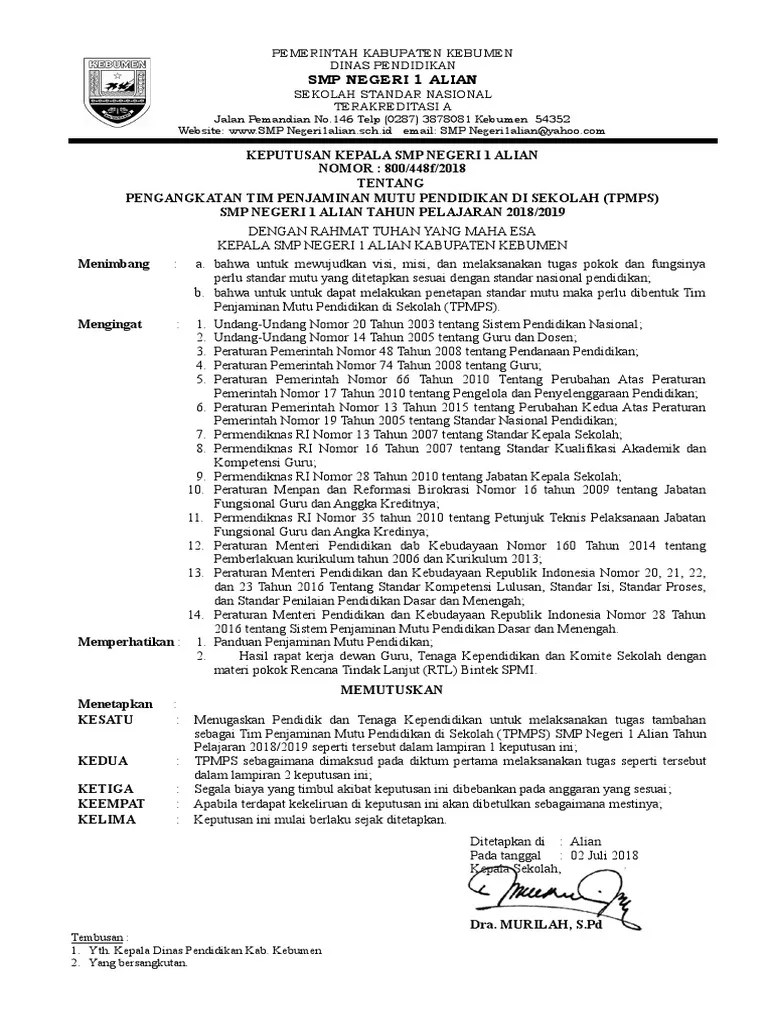 Sistem penjaminan mutu internal sekolah tinggi ilmu kesehatan akbidyo. Contoh Laporan Audit Internal Sekolah Nusagates