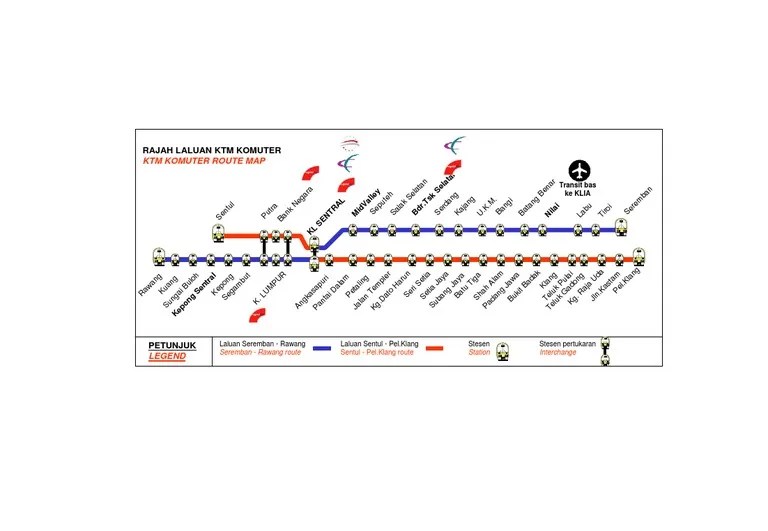 Train departure times from mid valley: Ktm Komuter Route Ktm Komuter Malaysia Ktm Komuter Train Timetable Schedule Railtravel Station