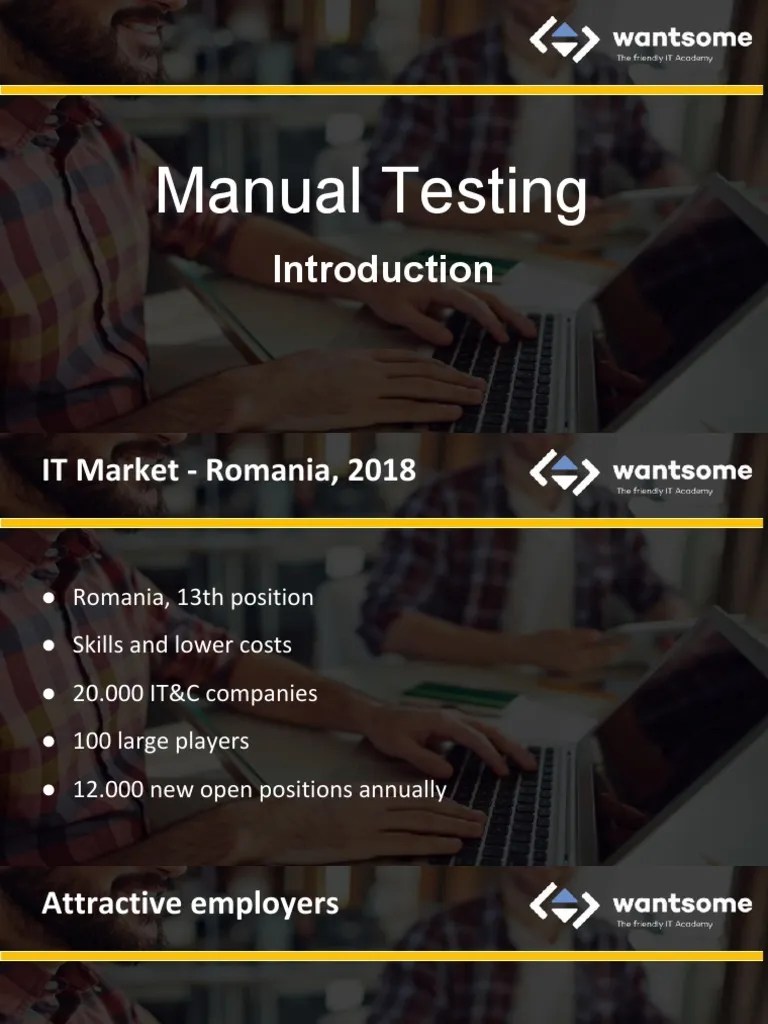 Software Testing Introduction - Teorie PDF | PDF | Software Bug ...