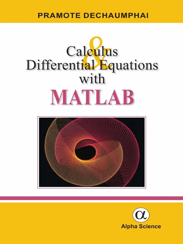 Calculus And Differential Equations With MATLAB PDF | PDF ...