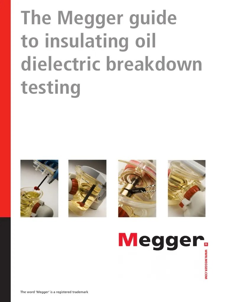 Guide To Insulating Oil 2003-149 V01 | PDF | Electrical Breakdown ...