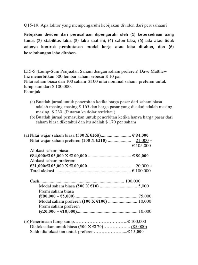 Akuntansi Keuangan Menengah | PDF
