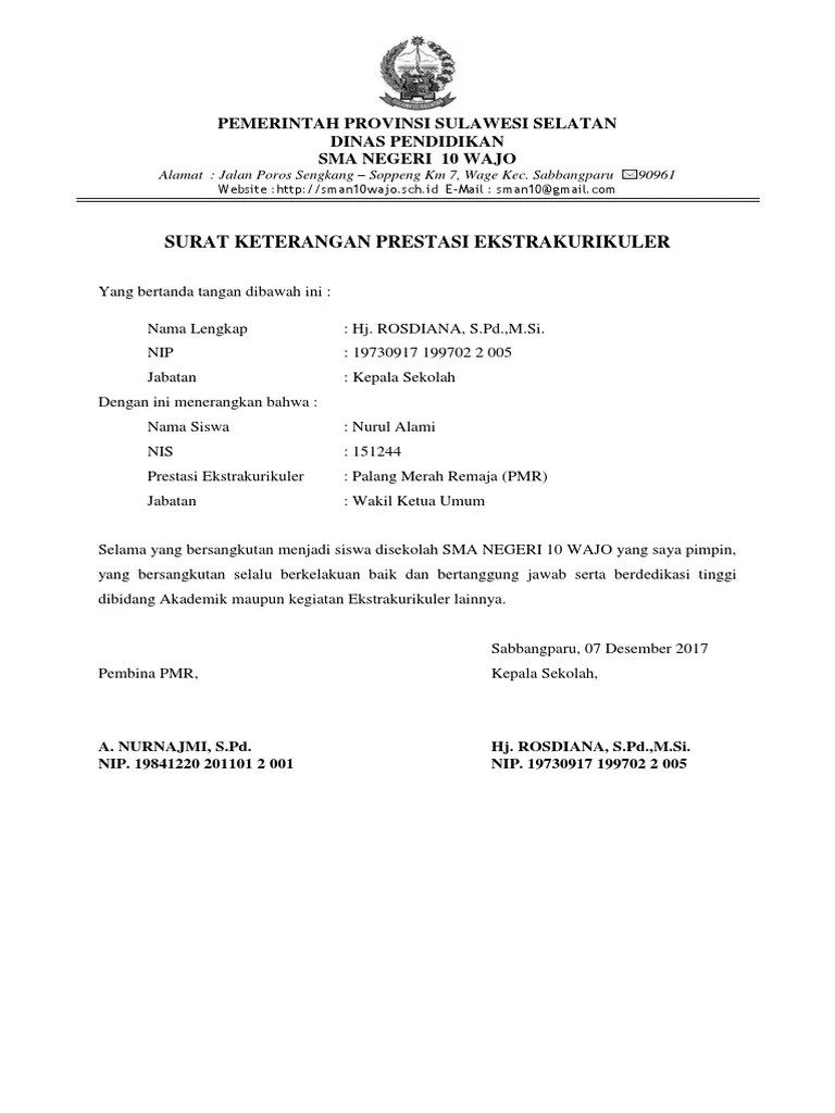 Doc Surat Pelantikan Pmr Asep Anwar Academia Edu 