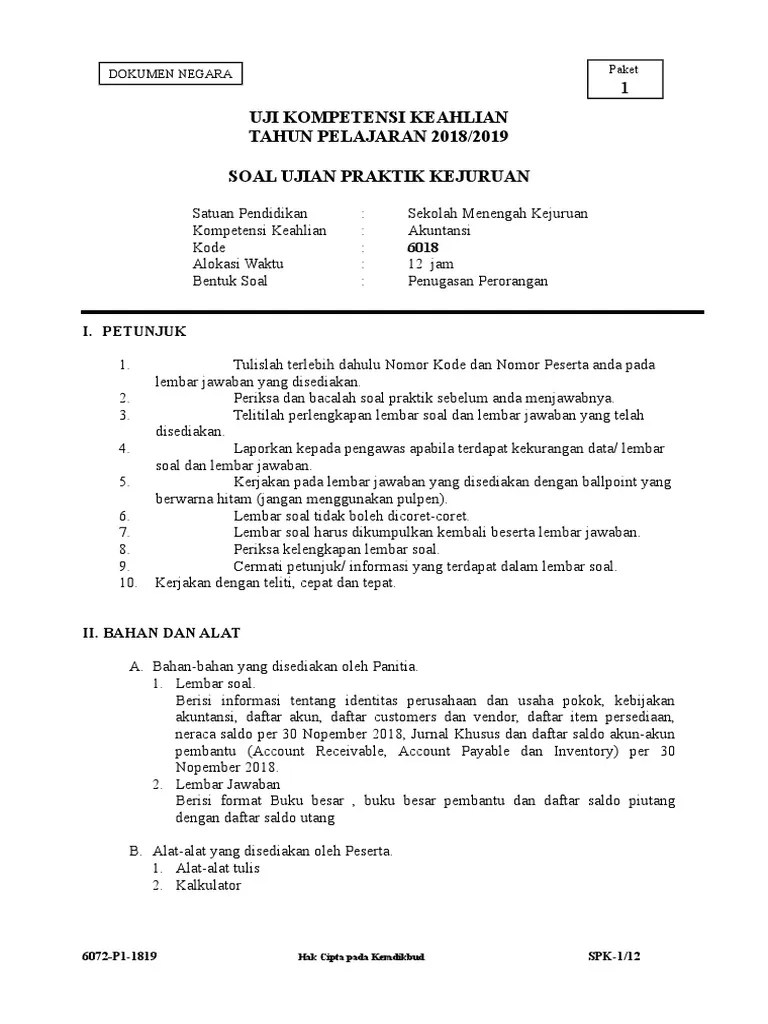 kunci jawaban lks ips ratih smp. 6072 P1 Spk Mengelola Buku Besar K13 Pdf