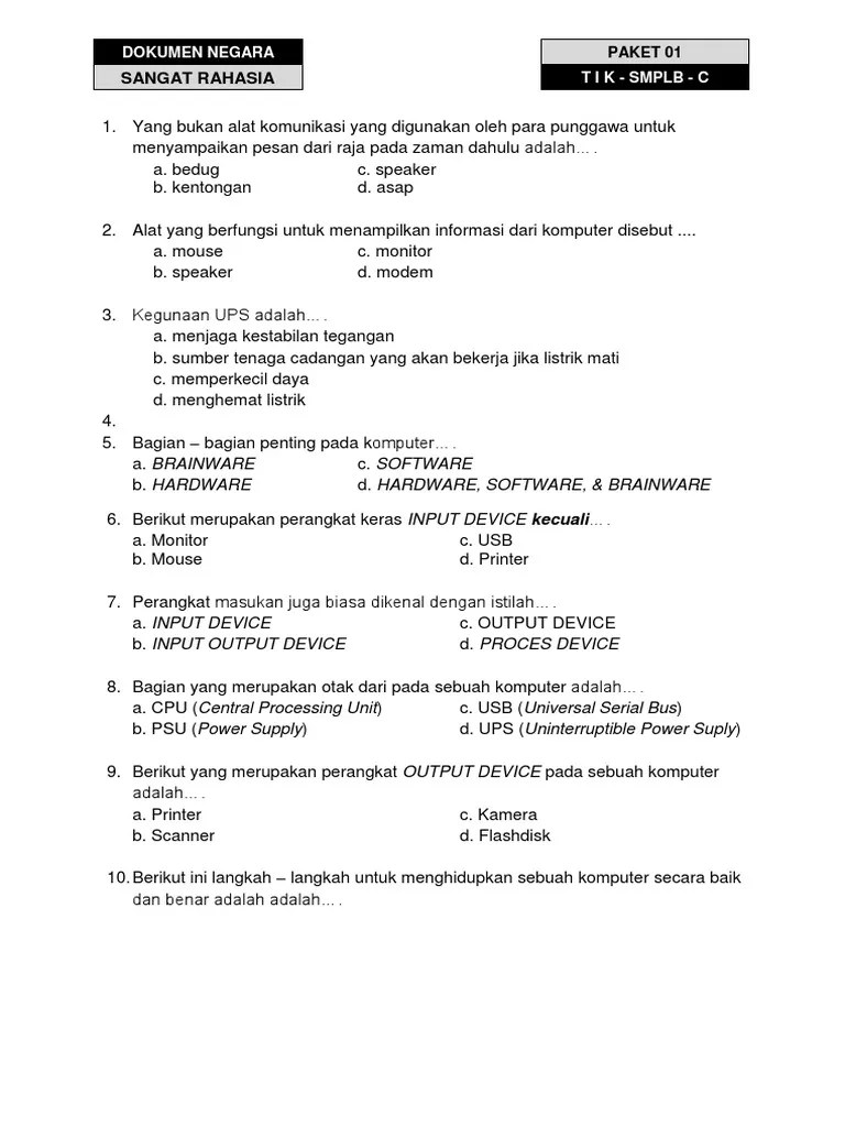 US &amp; Tryout SMPLB-C | PDF