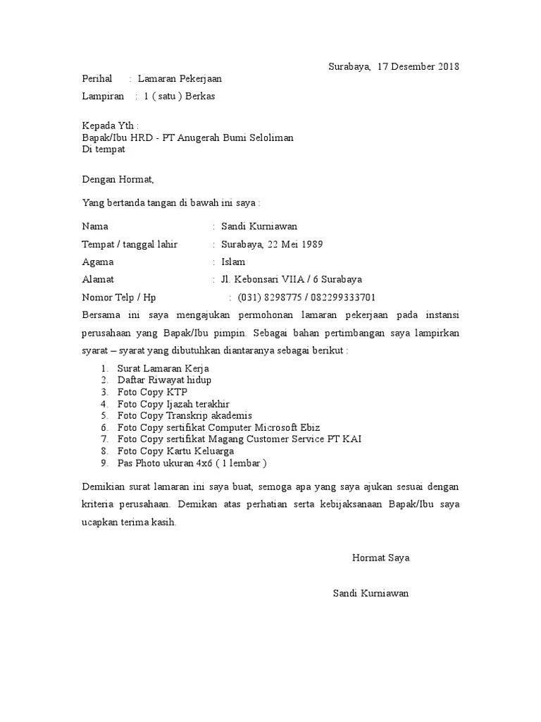 Lamaran contoh surat lamaran kerja di bank magang bhakti bca. Lamaran Kerja Versi Baru Bank Mega Bca 16 Januari 17 Lowker Pdf