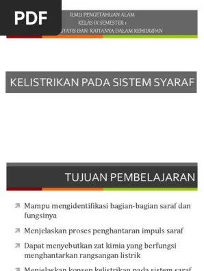 Templat powerpoint otak manusia dalam tiga dimensi #09223 . 3 Kelistrikan Pada Sistem Syaraf Pdf