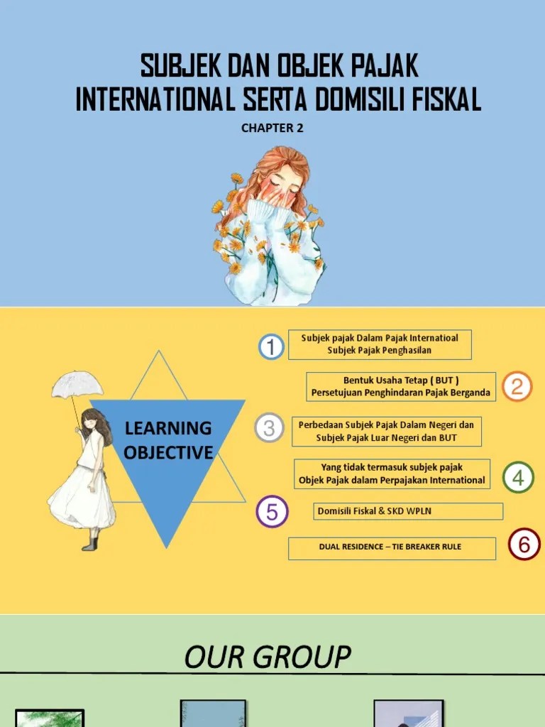 Subjek Dan Objek Pajak International Serta Domisili Fiskal | PDF