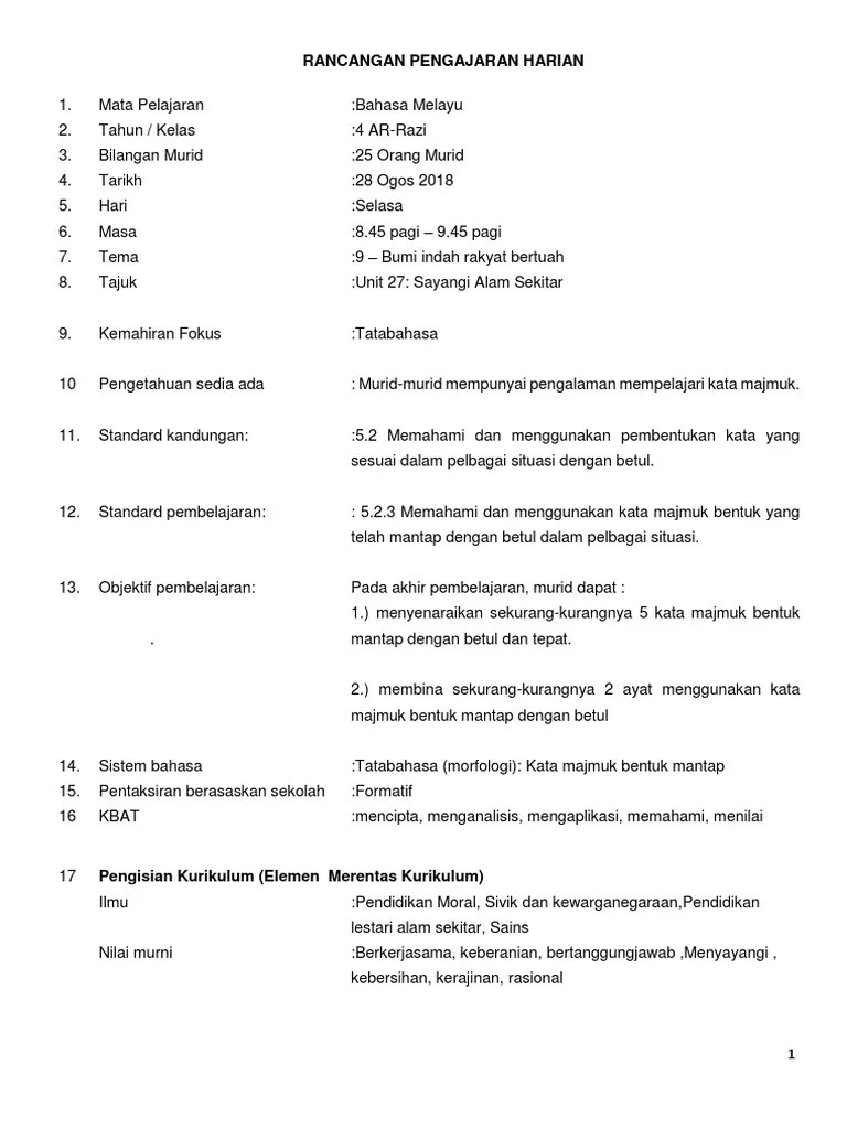 Salam, selain kata majmuk yang telah mantap yang dinyatakan di dalam tatabahasa dewan, apakah lagi contoh lain . Bhjbkbn Pdf