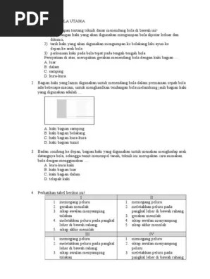 Soal Penjas Kelas 4 Tahun Ajaran 2021 Semester 1 2 Soal ini diambil dari mata pelajaran pendidikan jasmani olahgara dan kesehatan untuk adik adik kelas x smama dan dilengkapi berikut ini adalah rincian soal permainan.