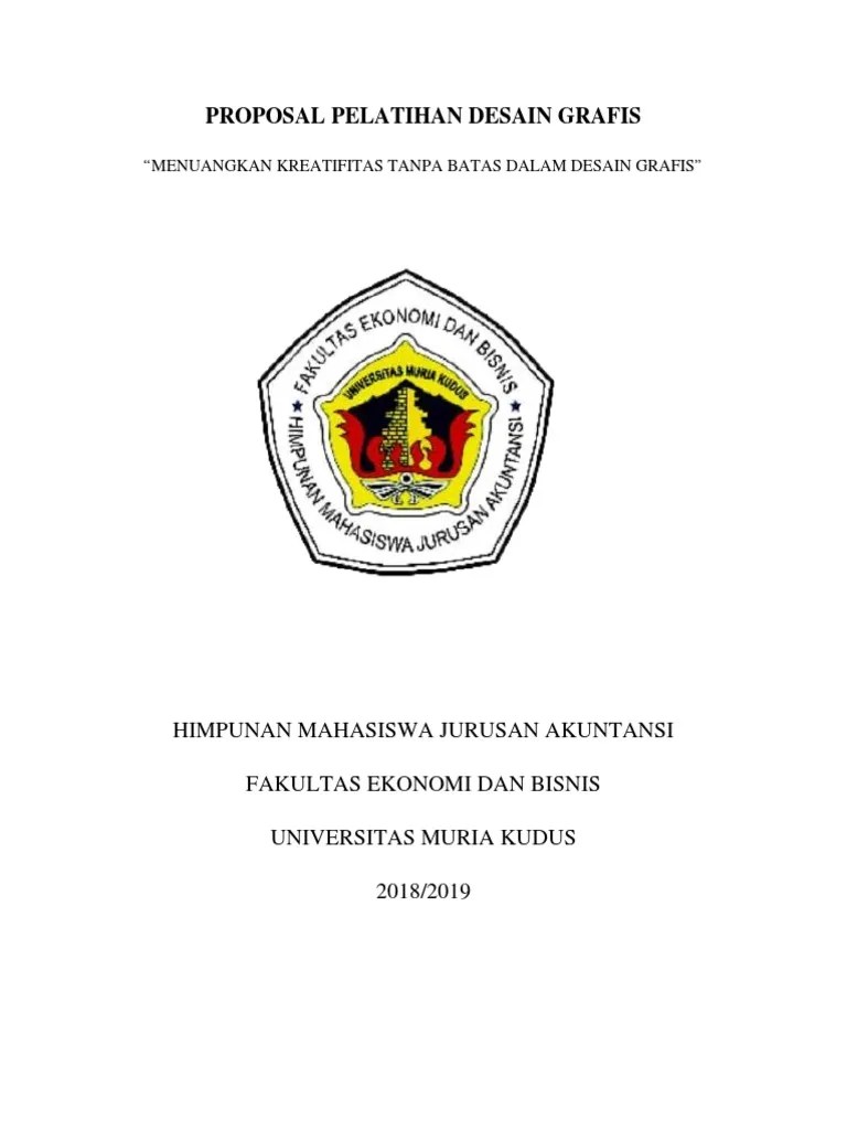 Koleksi Contoh Proposal Pelatihan Desain Grafis [Terbaru] 
