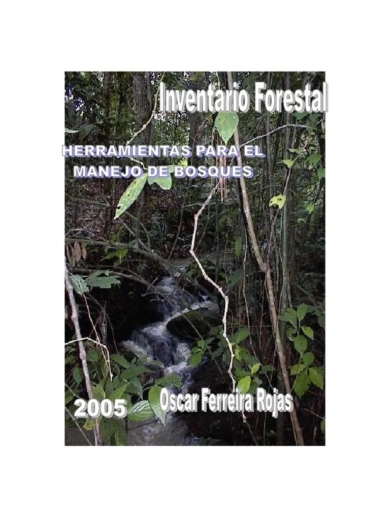 Manual De Inventario Forestal PDF | PDF | Muestreo (Estadísticas) | Los Bosques
