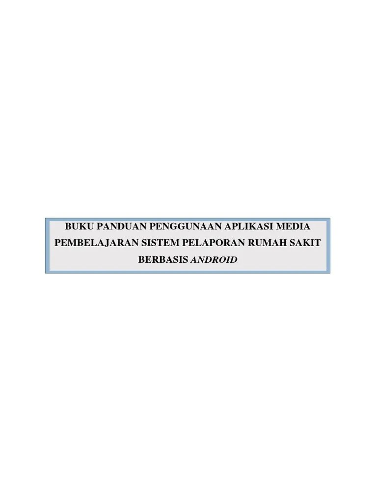 Manual Book Aplikasi Pendaftaran | PDF