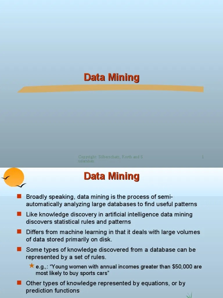 Data Mining | Download Free PDF | Cluster Analysis | Data Mining