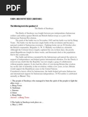 I am so glad to get distinction in contoh soal recount text essay kelas 10 my assignment. Recount Text History Dan Contoh Soal Pdf Politics Of Indonesia Indonesia