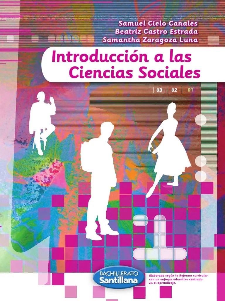 Introducción A Las Ciencias Sociales, Cielo Canales, Samuel PDF | PDF ...