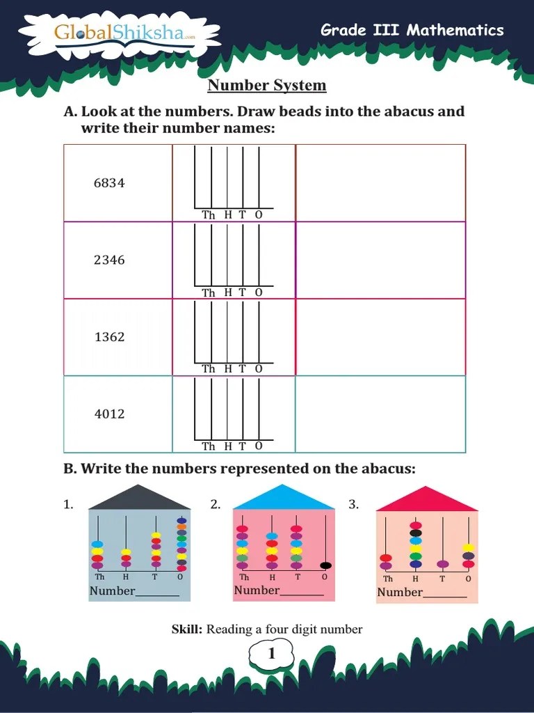 grade 3 maths worksheet pdf teaching mathematics