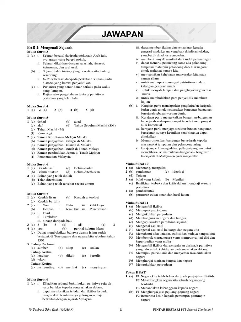 Modul aktiviti mesra digital tingkatan 1. Jawapan Modul Aktiviti Pintar Bestari Sejarah Tingkatan 1 Pdf