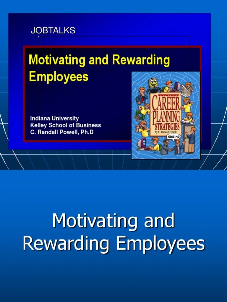 Motivating And Rewarding Employees | PDF | Turnover (Employment ...