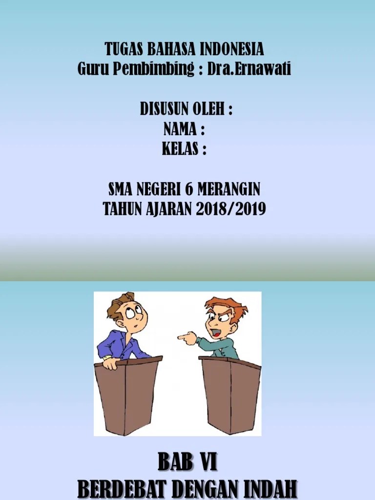 Tugas Bahasa Indonesia Bab 6 Debat | PDF