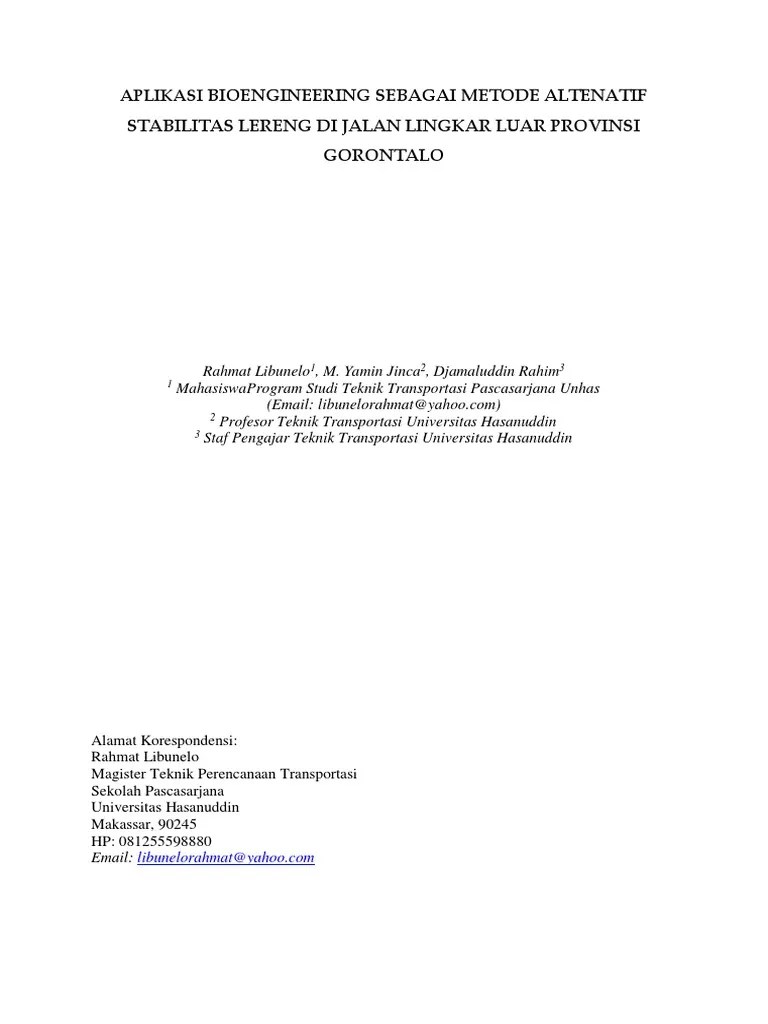 Jurnal Bioengineering