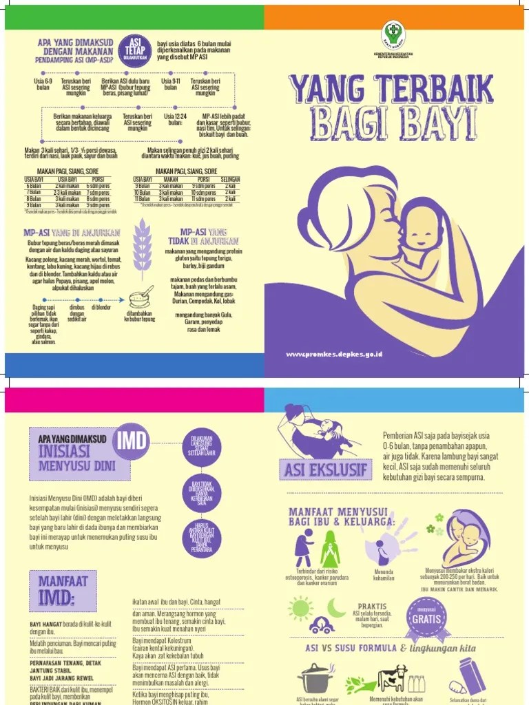 Berikan asi saja, bayi pun lebih sehat apa itu asi eksklusif? Leaflet Asi Eksklusif Pdf