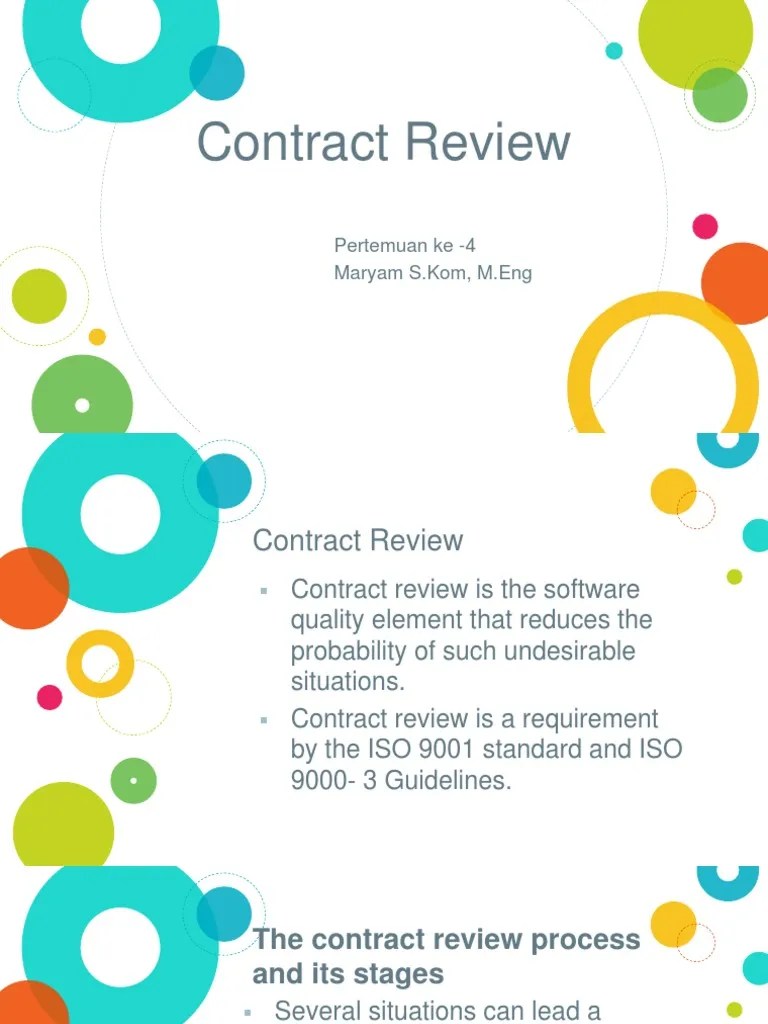 Contract Review | PDF | Business