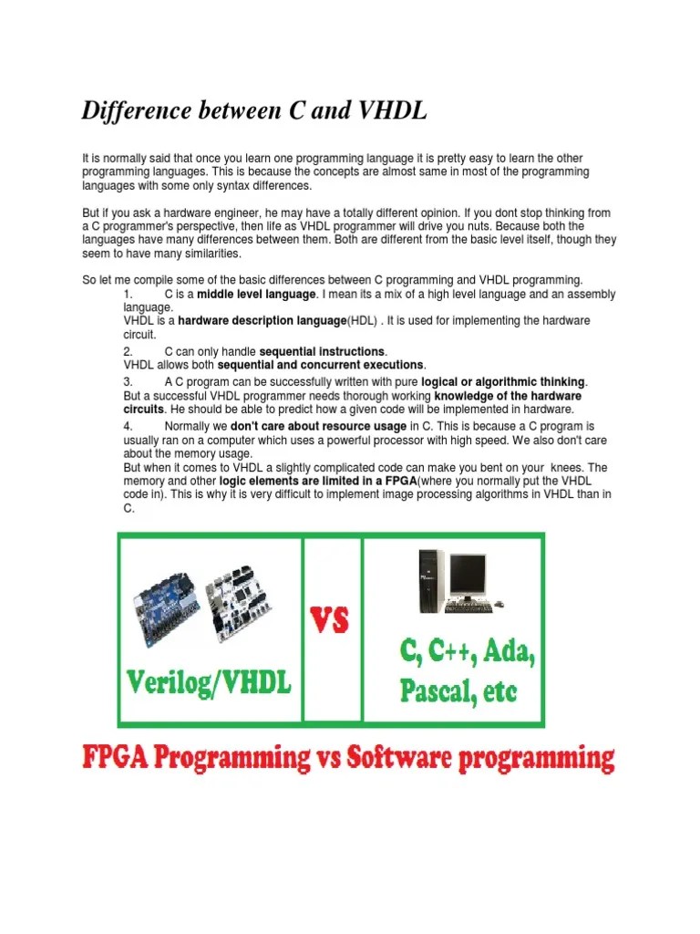 VHDL Lab | PDF