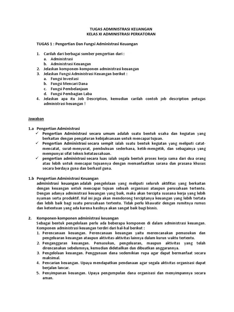 Penjualan yang pembayarannya akan diterima dalam jangka waktu tertentu setelah penjualan dilakukan sesuai dengan kesepakatan antara penjual dan pembeli. Contoh Soal Administrasi Keuangan Kelas 11 Semester 2 Ilmu Soal