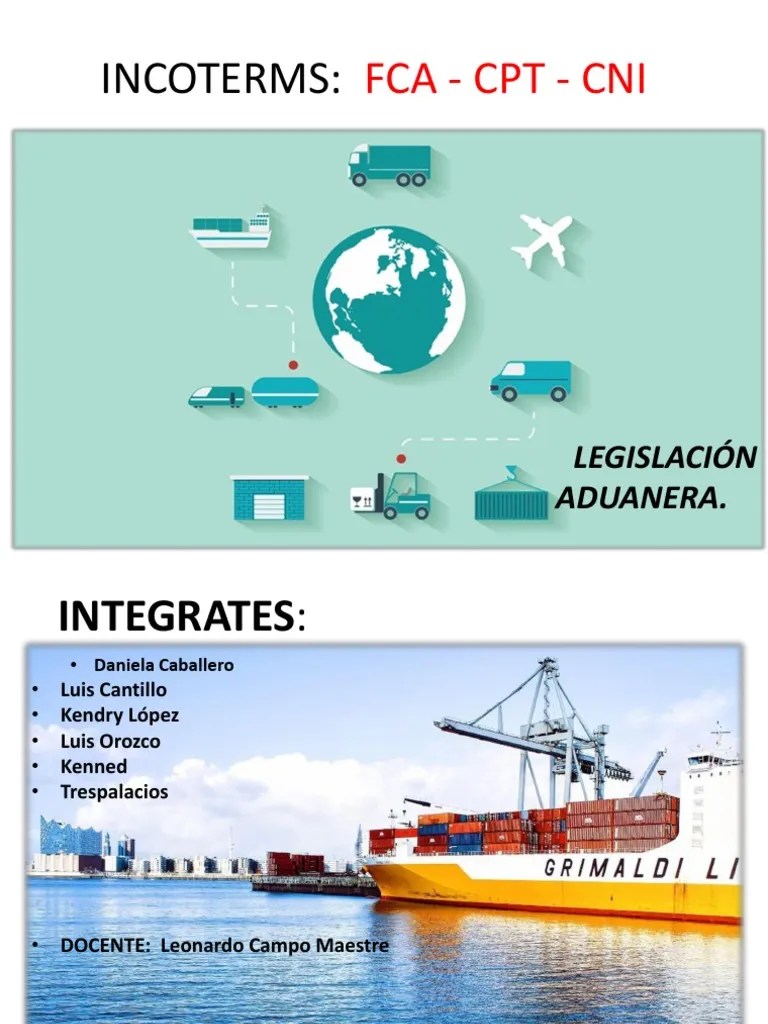 INCOTERMS | PDF | El Comercio Internacional | Derecho Civil (sistema Legal)