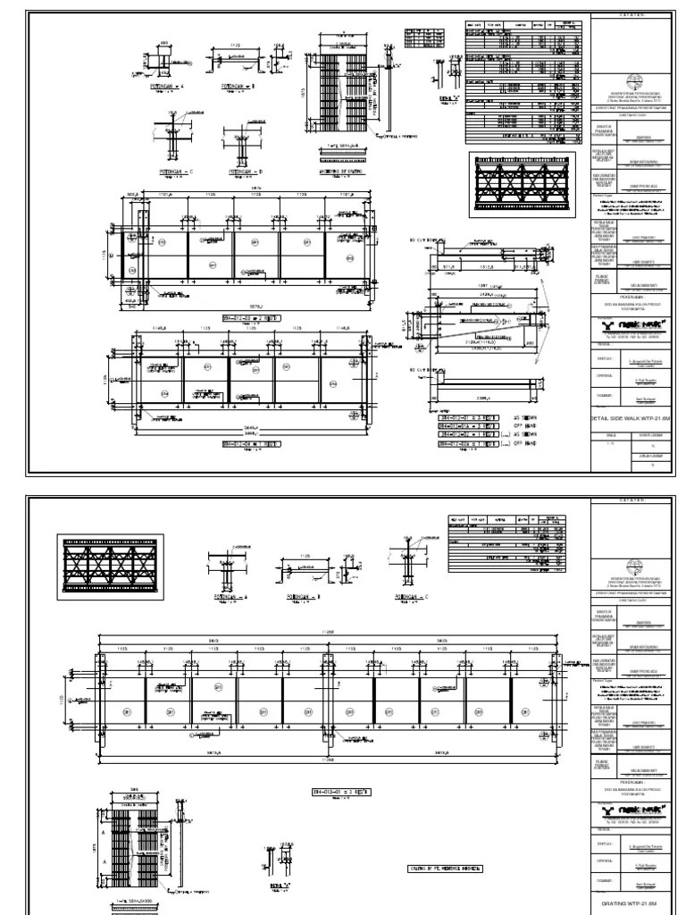 Detail Proyek Wtp 21 6m Perkeretaapian Pdf