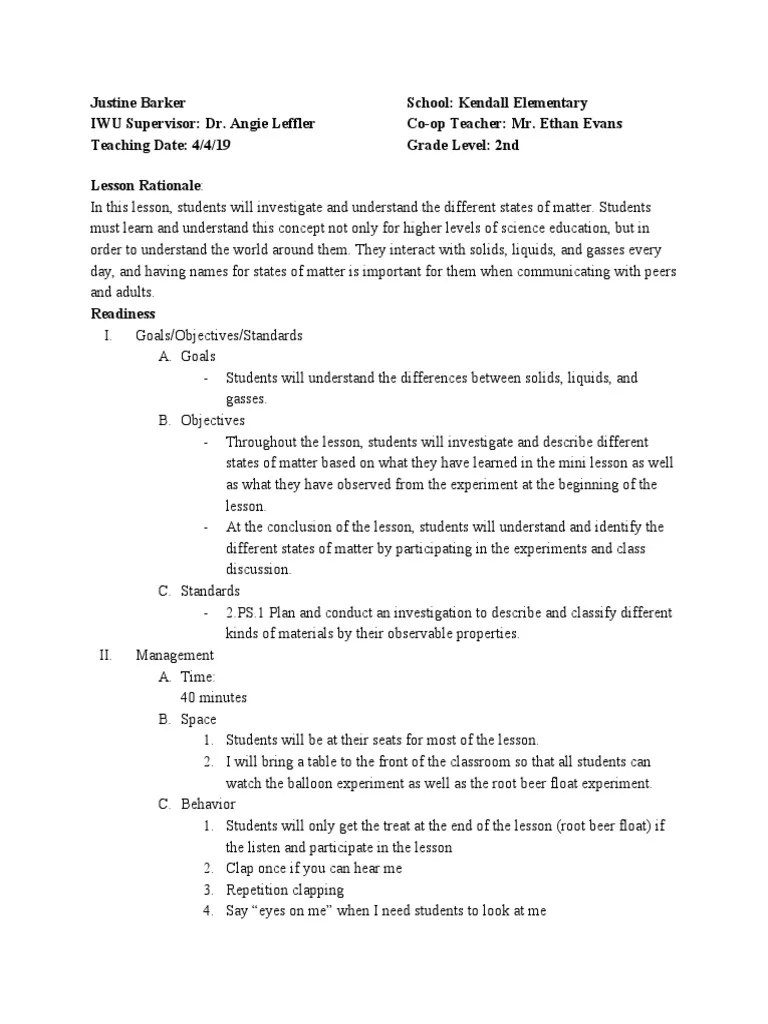 Science Lesson I | PDF | Cognitive Science | Psychological Concepts