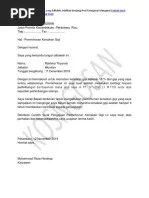 Contoh surat permohonan kenaikan gaji malaysia . Contoh Surat Permohonan Kenaikan Gaji Pdf