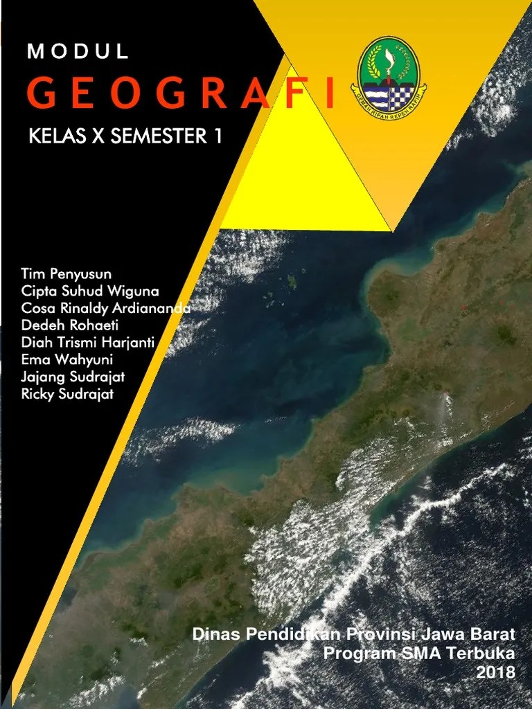 Modul geografi kelas x kurikulum 2013. Modul Geografi Sma Terbuka Kelas X Semester 1 Ok Final 2018 Word Versi Pdf
