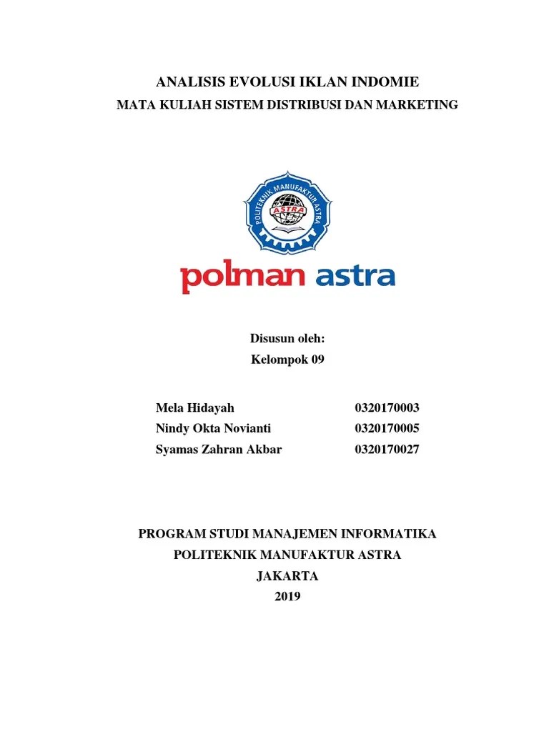 Analisis Evolusi Iklan Indomie | PDF